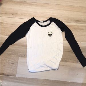 A cute long sleeve top